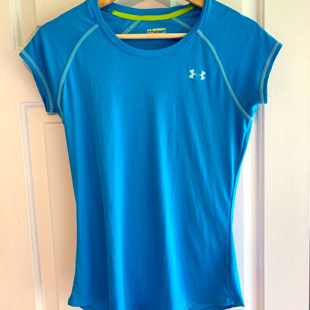 Light Blue Under Armour Athletic T-Shirt